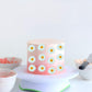 40Pcs Edible Daisy Cupcake Toppers Edible Wafar Paper Spring Bridal Engagement Baby Shower Birthday Party Drink Toppers Annivers