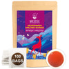 WT WEETEE Decaf Earl Grey Tea Bags, 100 Count CO2-Decaffeinated Black Tea Flavored with Bergamot Orange, Smooth & Refreshing, Dr