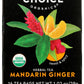 Choice Organic Teas Mandarin Ginger Herbal Tea - 48 Tea Bags, Organic, 16 Count (Pack of 3)