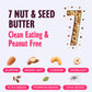 Natural Power Fuel Smooth Nut Butter by NuttZo | 7 Nuts & Seeds Blend, Paleo, Non-GMO, Gluten-Free, Vegan, Kosher | Peanut-Free,