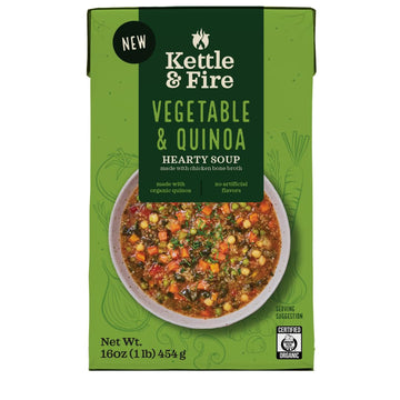 Kettle And Fire Soup Vegetable N Qn Hrty 16 Oz