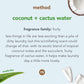 Method Liquid Laundry Detergent, Coconut + Cactus Water, 66 Loads Per Bottle, Biodegradable Formula, Plant-Based Stain Remover, 53.5 Fl Oz (Pack Of 1)