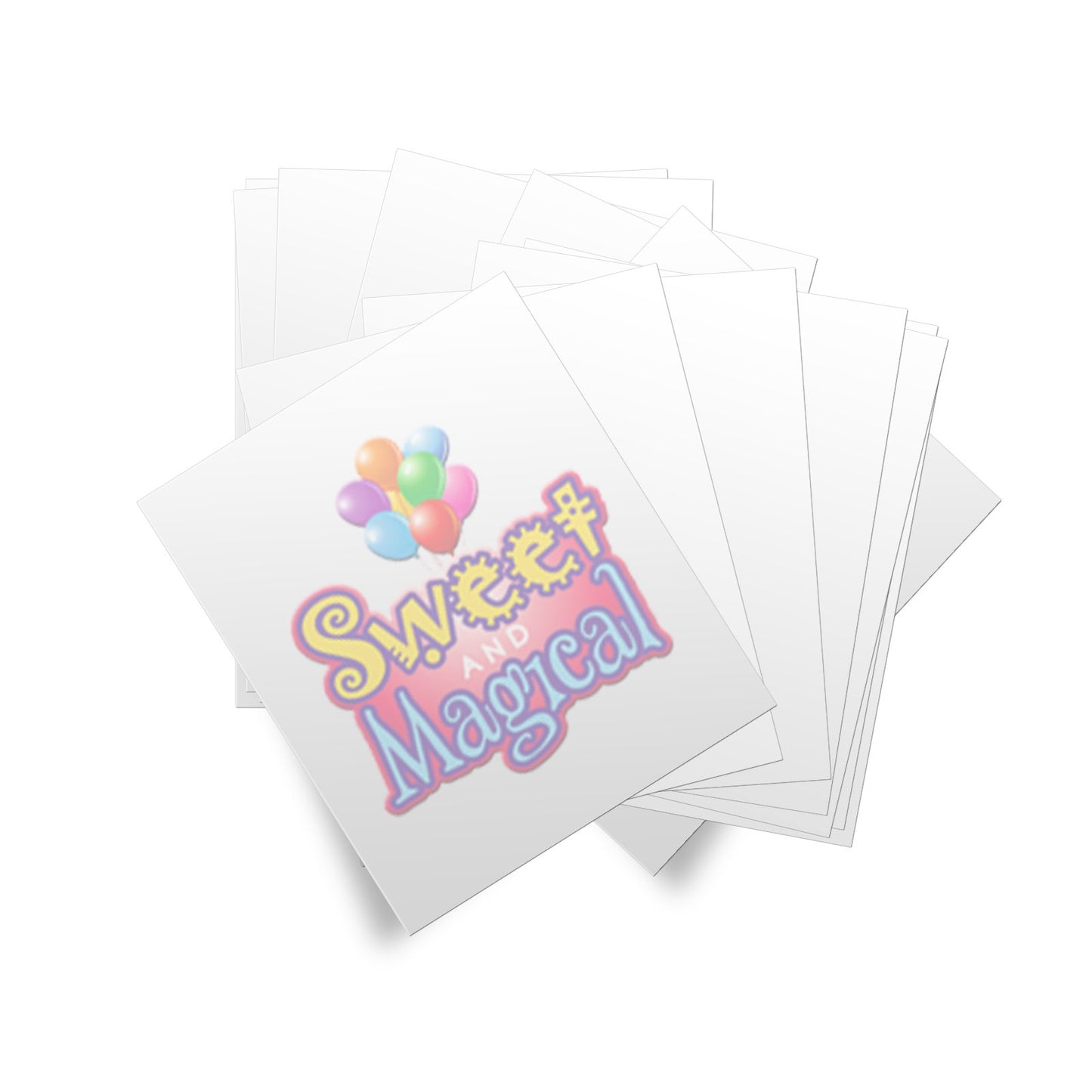 Premium Wafer Paper Sweet & Magical A4 Ad Grade Cake Or Food Decorating, 8.27 By 11.42 Inch, Aprox 100-Pack