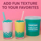 Bubblegum Popping Tapioca Busting Pearls - (7 Lbs) Yogurt Smoothie Fun Party Toppings Bubble Tea