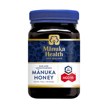 Manuka Health Umf 6Mgo 115 Manuka Honey (500G176Oz), Superfood, Authentic Raw Honey From New Zealand
