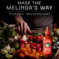 Melindas Sriracha Hot Sauce - Classic, Gourmet Sriracha Sauce Made With Fermented Red Jalapeos & Garlic - Keto, Kosher, Vegan, N