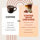 RYZE SUPERFOODS Probiotic Coffee Creamer with 6 Organic Mushrooms, 7.85 oz, Gluten-Free, for Energy, Focus, and Digestion