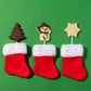 Chocolate Christmas Lollipops (3 Pack) | Milk Free, Nut Free, Gluten Free, Soy Free, Vegan | No Whey Foods