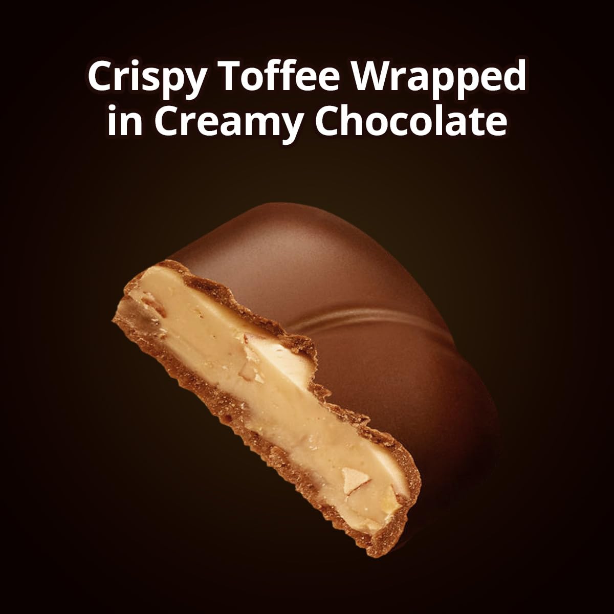 Heath Bars Chocolate Candy, English Toffee Candy, Perfect Mini Candy Bars For Parties Birthdays, And Everyday Snacking, Ideal Ha