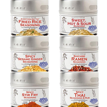 Fried Rice Seasoning Collection | Gourmet Spice Blends | Non GMO, No MSG | Made In USA | Small Batch, Hand Made | Non GMO, All N