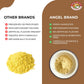 Angel Brand Mustard Powder 3 Oz Bottle - Premium Dry Mustard Powder For Cooking, Marinades, Dressings, And Sauces - Rich Flavor