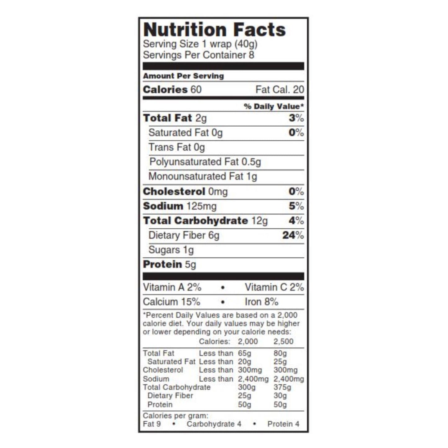 Tumaro'S Tomato Basil, 8 Count (Pack Of 6)