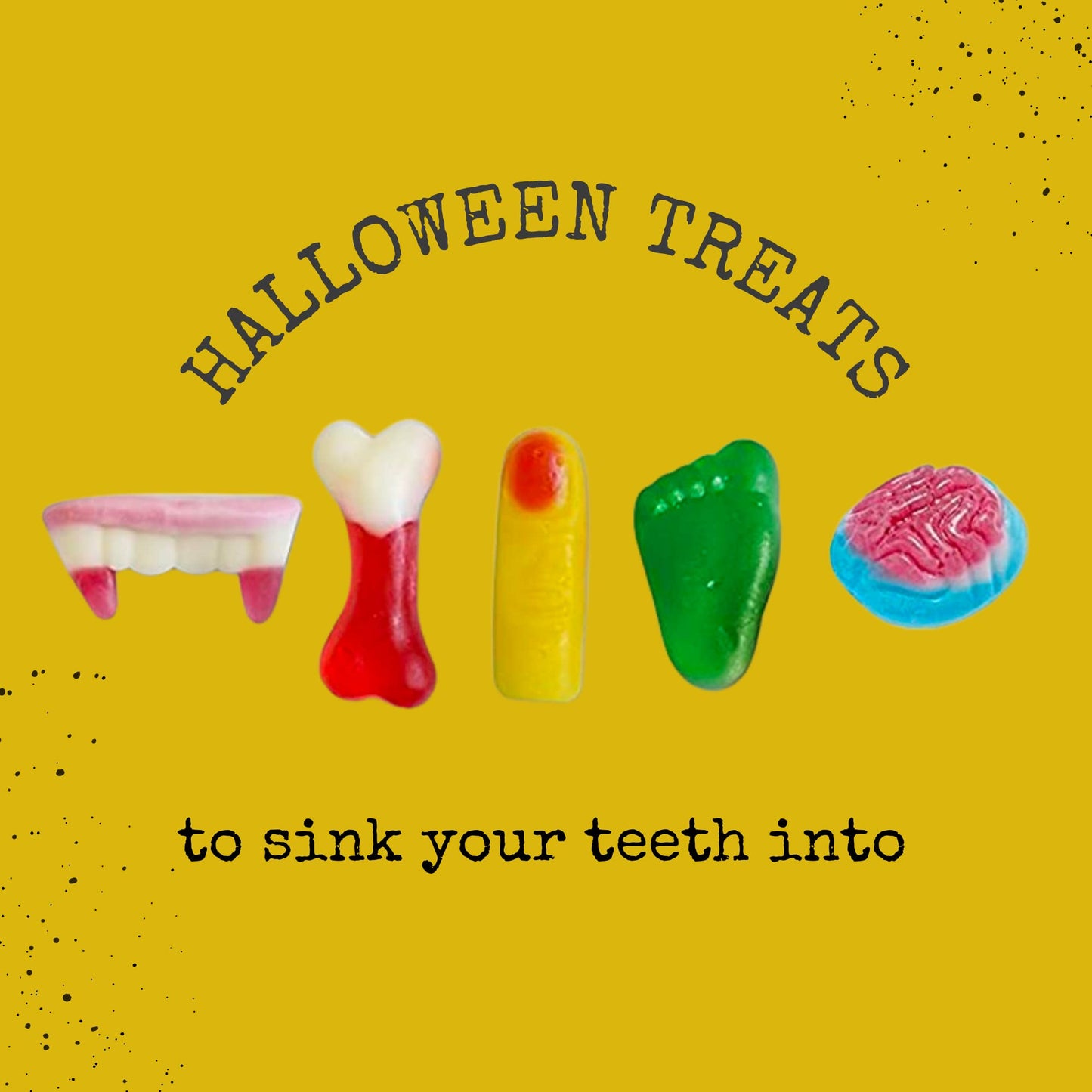 Spooky Gummy Body Parts, Individually Bagged Candies, Freaky Halloween Candy, Pack Of 3, 4.5 Ounces