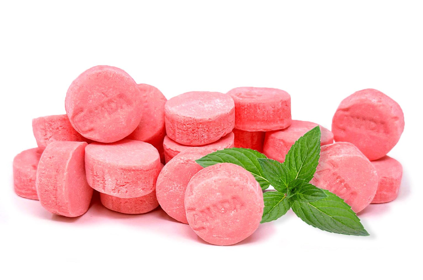 SweetGourmet Pink Wintergreen Lozenges Bulk Candy - 3 Pound Pack