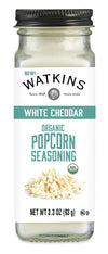 Watkins Gourmet Organic White Cheddar Popcorn Seasoning, 3.3 oz