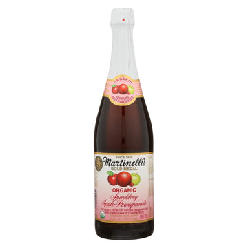 Martinellis Organic Sparkling Apple Pomegranate  25.4 Oz