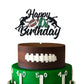 Happy 10Th Birthday Football Cake Topper 10 Ten Years Old Rugby Player Scene Cake Decoration For Kids Sport Theme Tenth Birthday