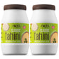 Roots Circle All-Natural Sesame Tahini Paste | 100% Pure Rich & Creamy Ground Sesame Seed Paste For Hummus, Tahini Sauce, Dressi