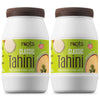 Roots Circle All-Natural Sesame Tahini Paste | 100% Pure Rich & Creamy Ground Sesame Seed Paste For Hummus, Tahini Sauce, Dressi