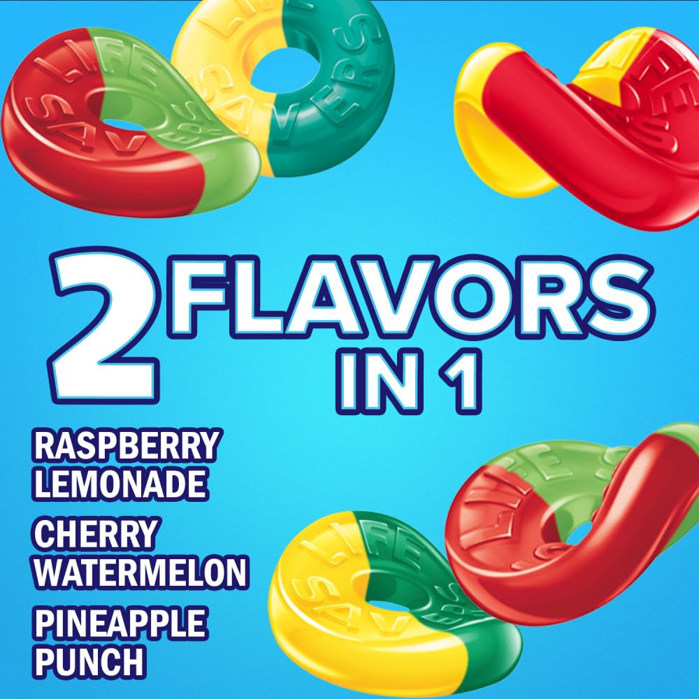Life Savers Collisions Gummy Candy, 3.22 Oz Bag (Pack Of 12)