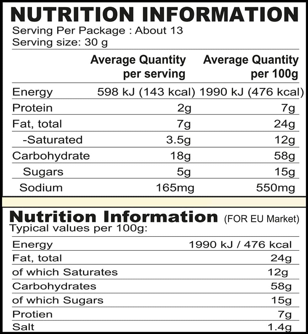 Britannia Digestive Original Biscuits 14.11Oz (400G) - Whole Wheat Flavor Cookies - Breakfast & Tea Time Healthy Snacks (Pack Of