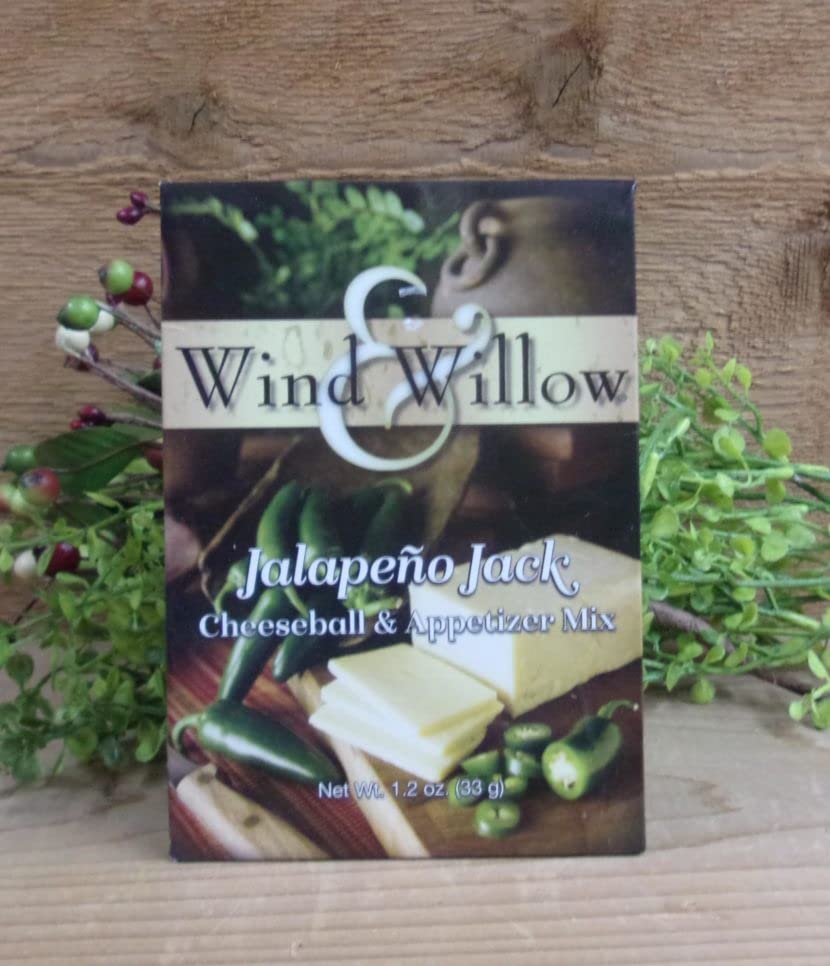 Wind & Willow Jalapeno Jack Cheeseball & Appetizer Mix - Model 609019331114