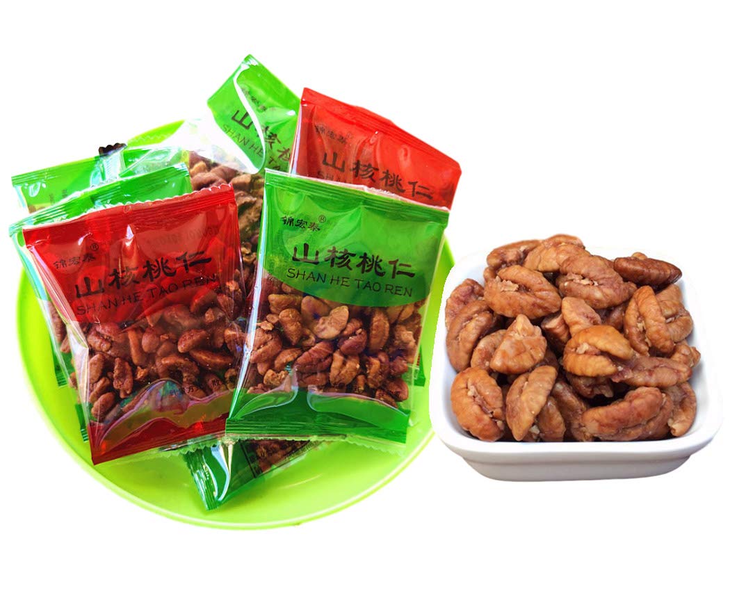 Chinese Peeled Walnuts,Fresh New Linan Mountain Walnut Kernels,Linan Mountain Walnuts Kernels,Net 250G/8.8Oz. In 15 Small Packet