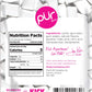 Pur 100% Xylitol Chewing Gum, Sugarless Pomegranate Mint, Sugar Free + Aspartame Free + Gluten Free, Vegan & Keto Friendly - Low Carb, Simply Pure Natural Fruit Flavored Gum, 55 Pieces (Pack Of 6)