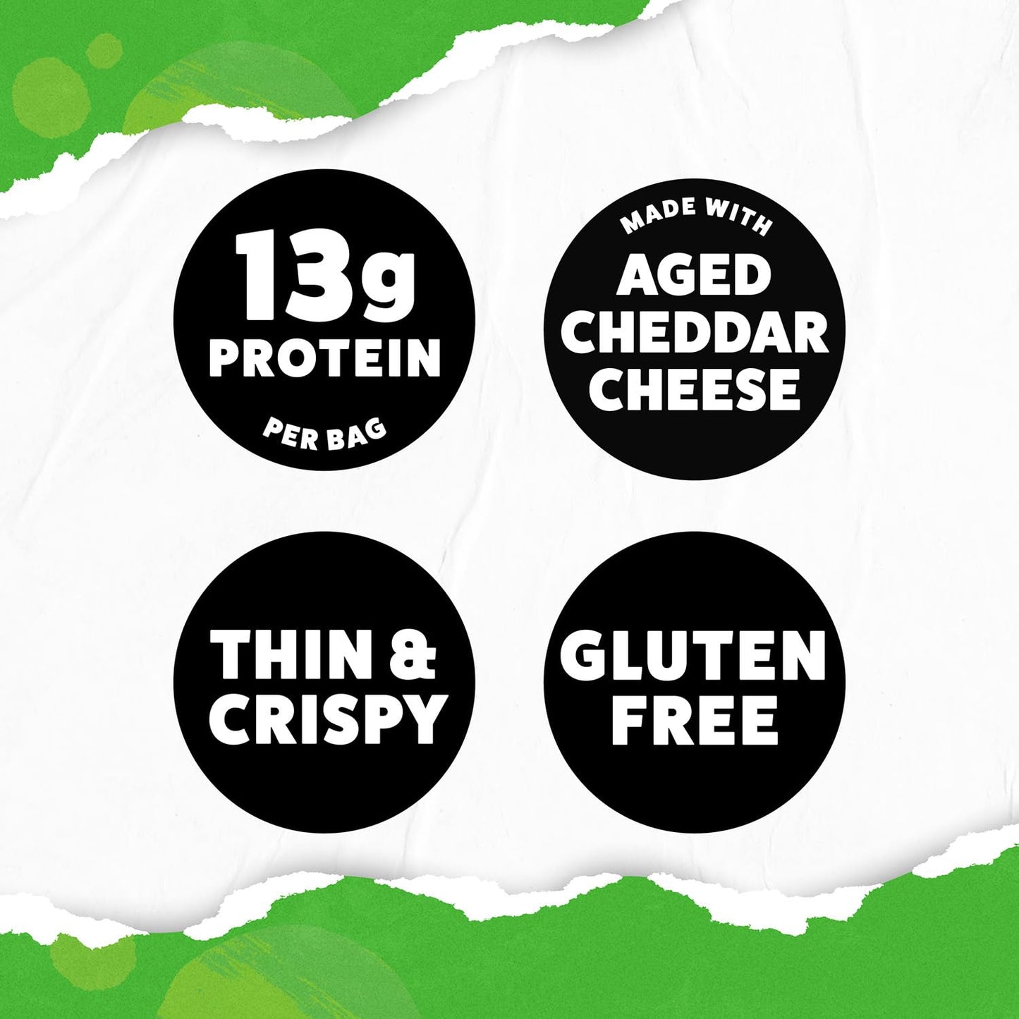 Wilde Spicy Queso Protein Chips, Thin And Crispy, High Protein, Keto Friendly, Made With Real Ingredients, 1.34Oz Bags (Pack Of