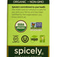 Spicely Organic Peppercorn Sichuan Whole 0.20 Ounce Ecobox Certified Gluten Free