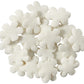Decopac White Snowflake Quins, 16.5Oz, Fancy Sprinkles Shaped Like Snowflakes, Candy Sprinkles In Handheld Container, Edible Sprinkles For Celebration Cakes, Cupcakes, Cookies 1.03 Pound (Pack Of 1)