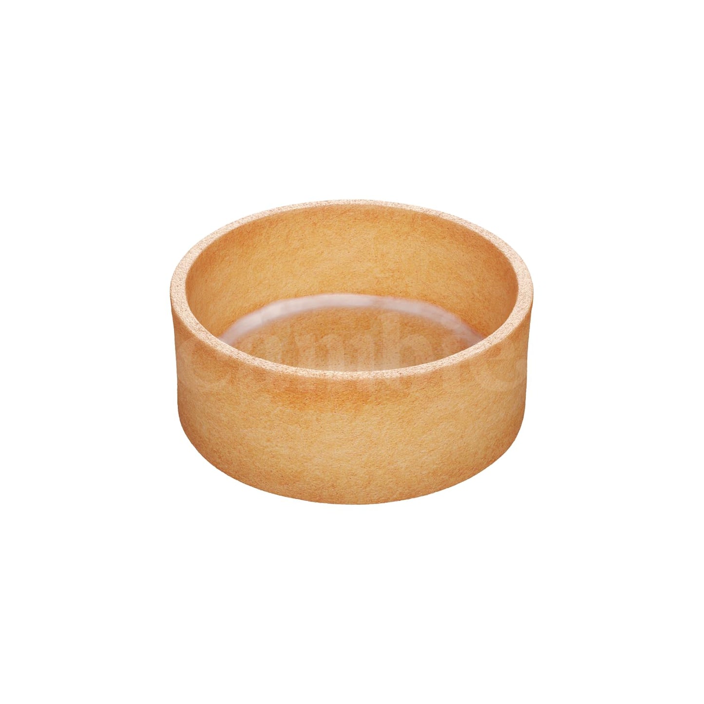 Cambie Sweet Round Mini Tart Shells  1.38 Diameter  French Style Tart Shells with White Chocolate Coating (Pack of 96)