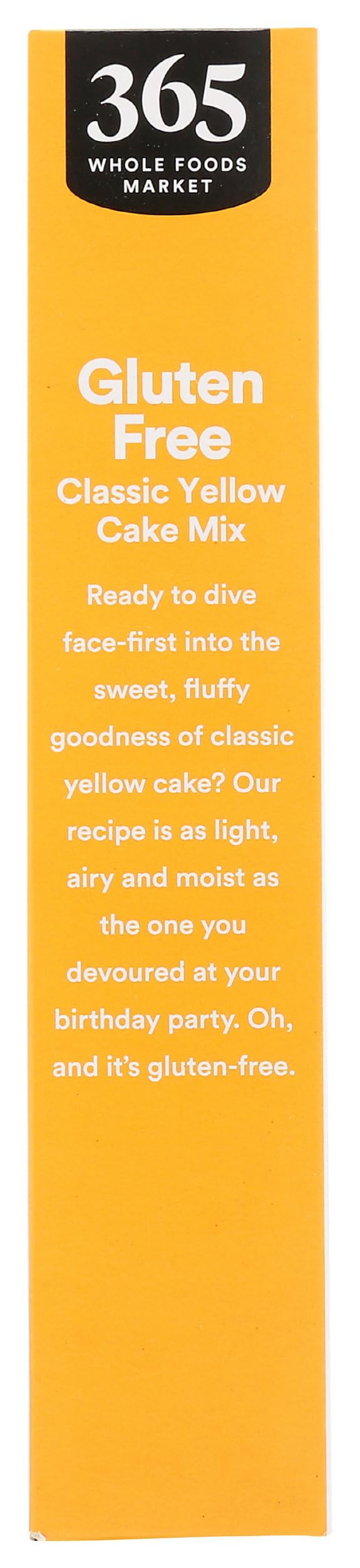365 by Whole Foods Market, Gluten Free Yellow Cake Mix, 16 Ounce