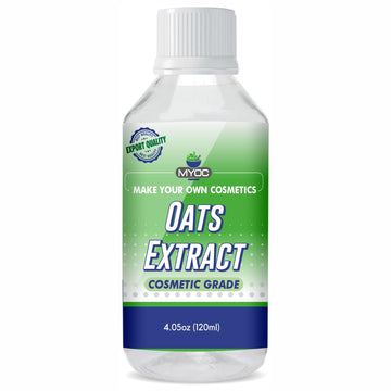MYOC Oats Extract Cosmetic Grade (120 ml / 4 fl oz) - Botanical Liquid for Creams Lotions Serums Masks & DIY Skincare Formulatio