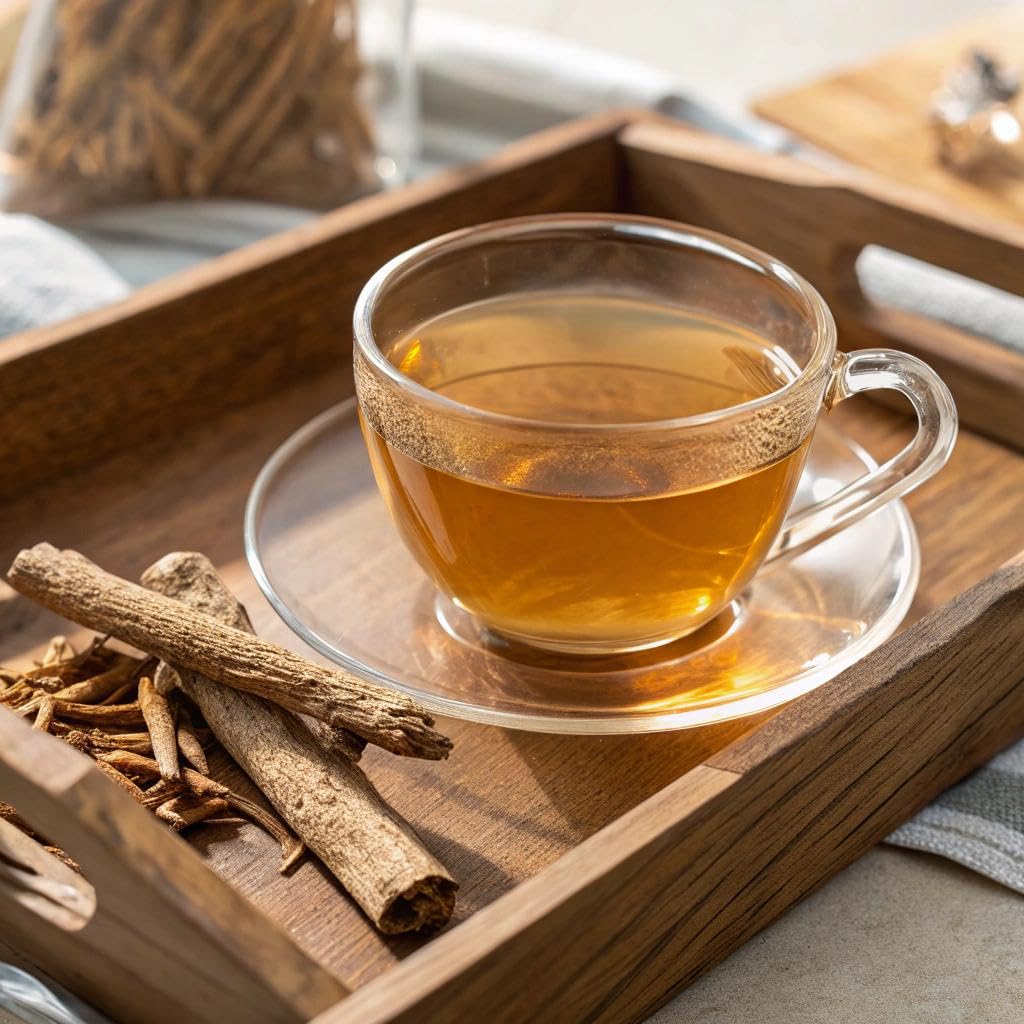 TOG999  enhanced 60 Ashwagandha Root Tea Bags  100% Natural & Pure  Ashwagandha Root Herbal Tea. No Sugar  No Caffeine  No Gluten  Vegan.
