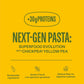 Lazy Food Gluten Free Pasta Meal - Vegan Peas and Pepper Pasta Meal with Chickpea and Yellow Pea Rotini, 1 Packs - 2 Serving