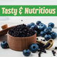 Sincerely Nuts Dried Blueberries Snack - Gluten-Free, Vegan - 1 LB Bulk Fruit for Smoothies, Baking, Pancakes, Salads