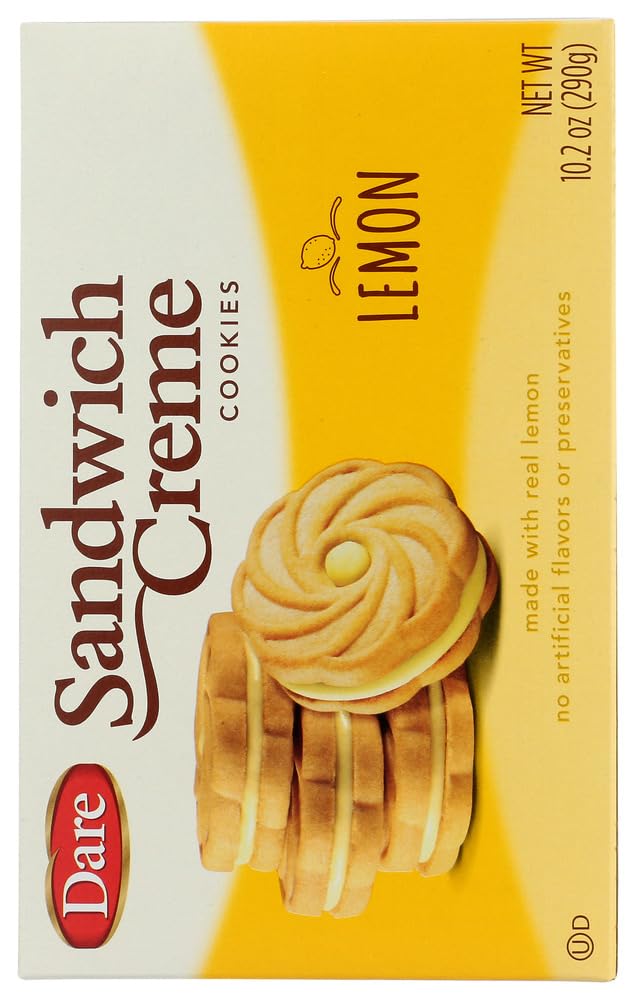 Dare Creme Cookies 10.2 Ounce (Pack Of 2) (Lemon)2
