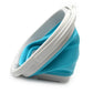 Sammart 2.6L (0.68 Gallon) Super Mini Sqare Collapsible Plastic Bucket - Foldable Square Tub - Portable Fishing Water Pail - Spa