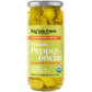 Big Picture Organic Pepperoncini/Whole in Jar - Zesty Macedonian Green Peppers for Antipasti Excellence! Whole  Regeneratively Farmed  and Bursting with Nutrients - Net Wt. 12oz (340g)
