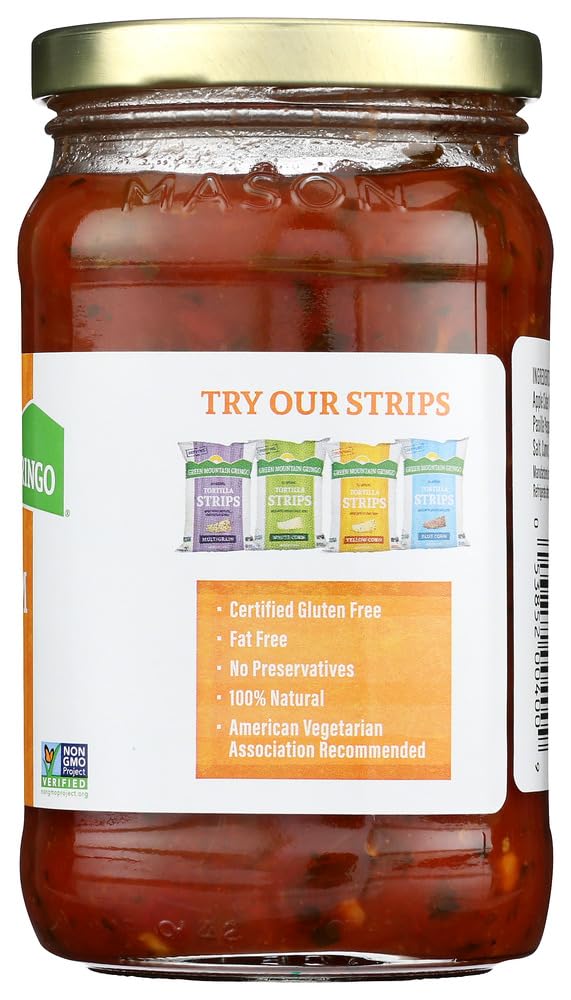 Green Mountain Gringo Medium Salsa (16 oz Jars) 2 Pack by Green Mountain Coffee