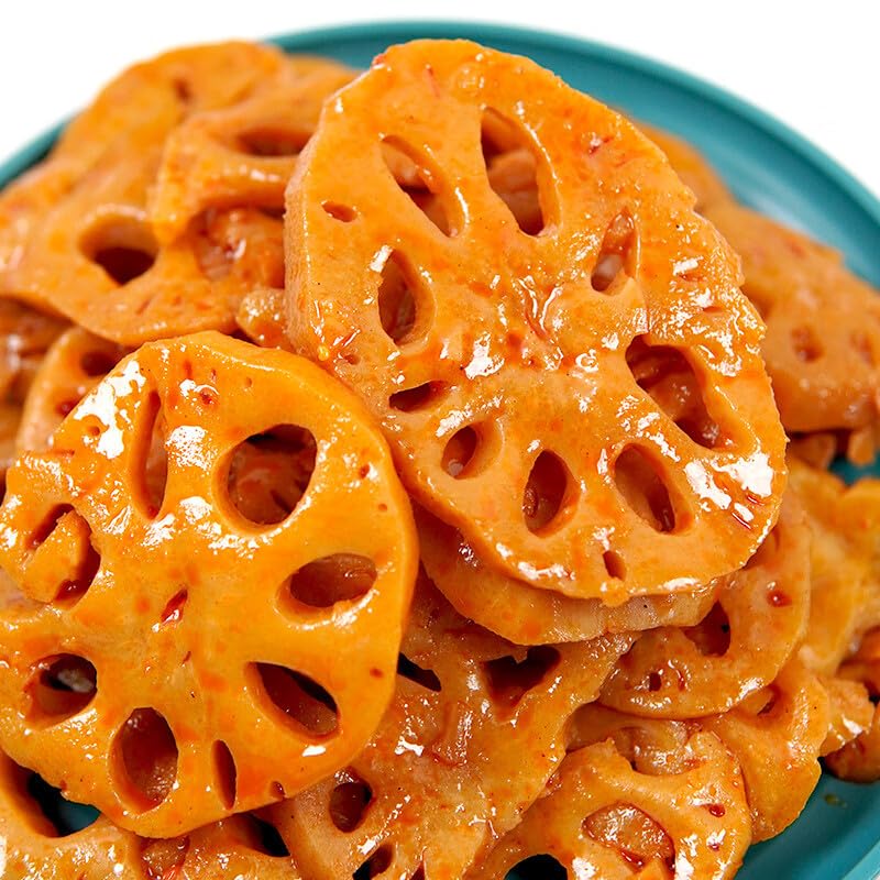 Spicy Lotus Root Slices 400G(100G*4Bag)/14.1Oz. Lotus Root