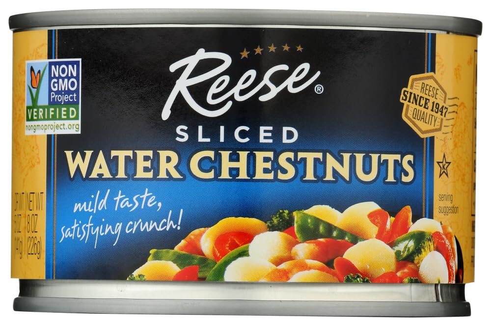 Reese Sliced Water Chestnuts, 8 Oz