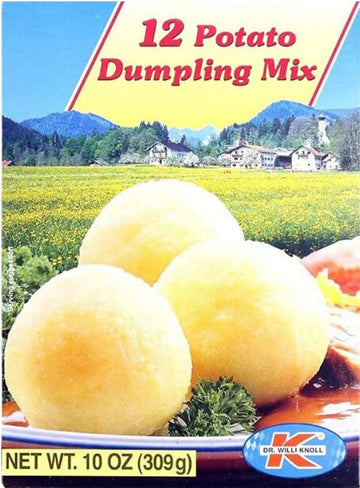 Dr. Willi Knoll 12 Potato Dumpling Mix -10oz, Imported from Germany