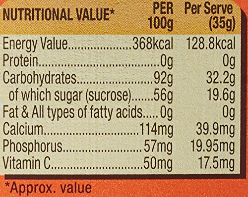 Glucon-D Tangy Orange Glucose Powder(200G, Refill)| For Tasty & Healthy Orange Flavoured Glucose Drink| Provides Instant Energy|