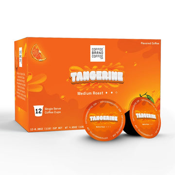 Orange Tangerine Coffee Kcup | Spices and Rich | Spring Edition Specialty Arabica Coffee | Sweetness, Spice, Fruitiness, and Nut