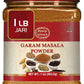 Spicy World Garam Masala Powder 1 Pound Bulk Jar - 16 Ounce - 15 Premium Indian Spice Blend, Salt Free