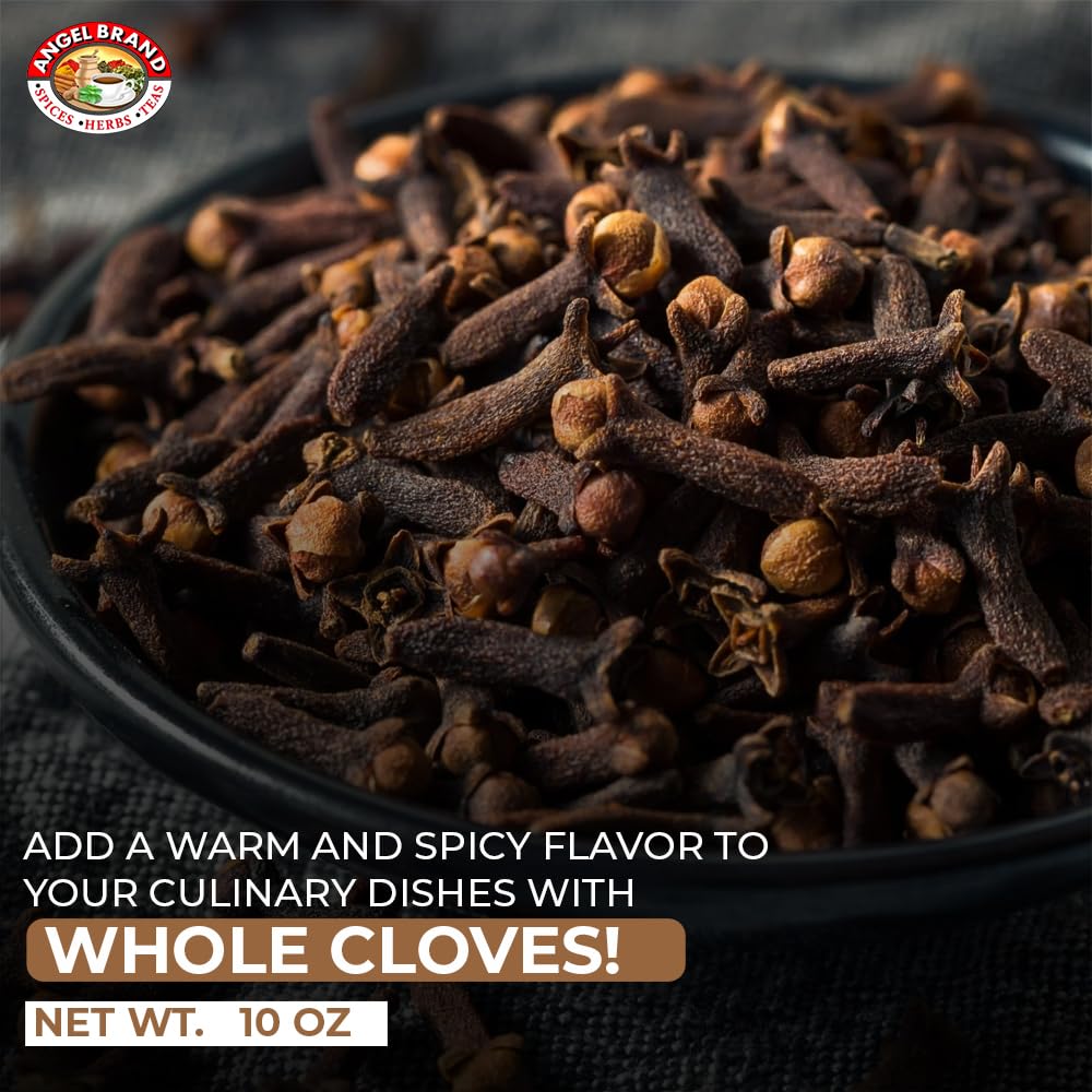 Angel Brand Whole Cloves – Aromatic Cloves for Cooking, Baking, and Beverages