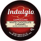 Indulgio Cappuccino Single Serve Cups, White Chocolate Caramel, 12 Count for Keurig K-Cup Brewers