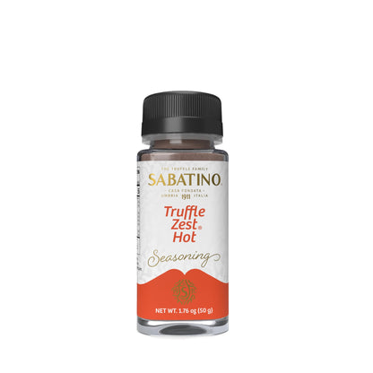 Sabatino Tartufi Truffle Zest Seasoning, Hot, The Original All Natural Gourmet Truffle Powder, Plant Based, Vegan and Vegetarian